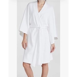 Eberjey Zen Short Spa Robe, Women's Size Small S/P